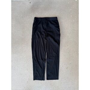 Happy Chef Drawstring Mens M Pants - Black Utility Workwear